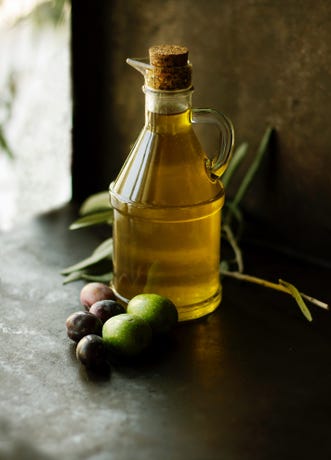 Pure olive oil is full of antioxidants and is known to reduce cholesterol levels.
