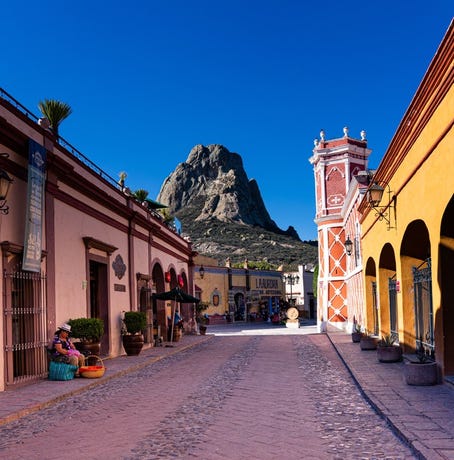 Bernal, one of Mexico's Pueblos Magicos – a designation awarded to communities that have maintained their original architecture and traditions