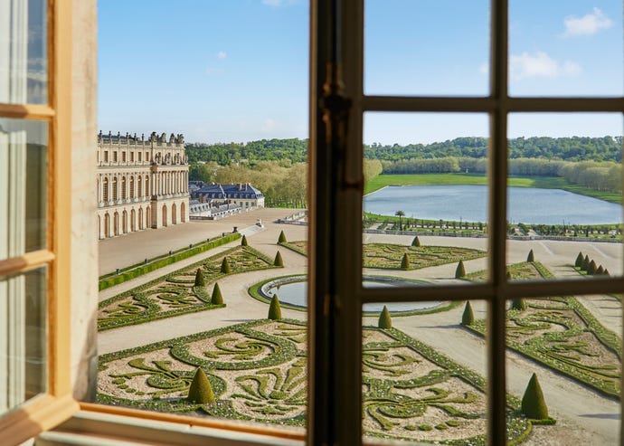 It doesn't get much more opulent than Versailles and its gardens