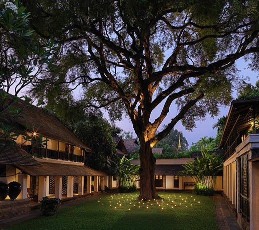 The stunning tranquil grounds of Tamarind Village
