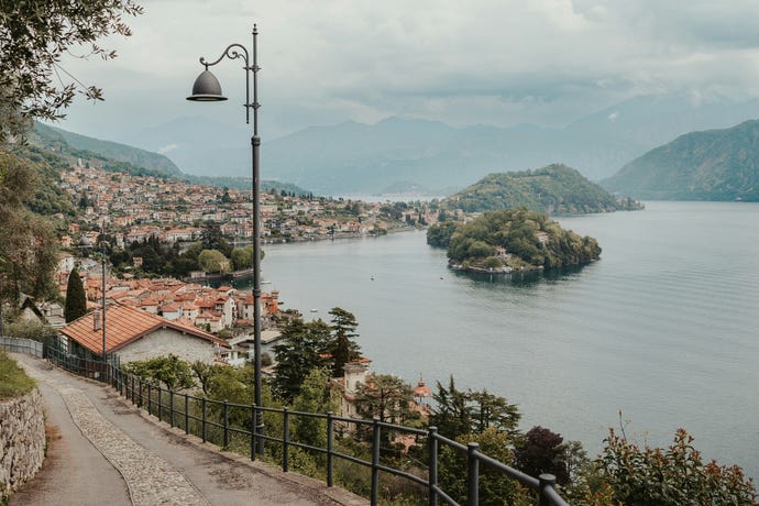 Greenway del Lago Di Como trail - Sala Comacina
