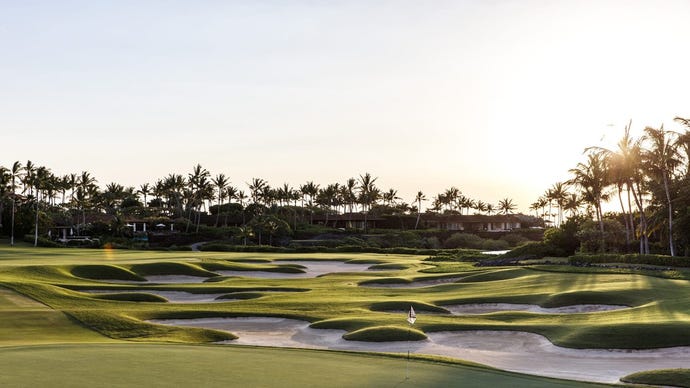 Refine your golf skills on the Hualalai Resort Golf Course