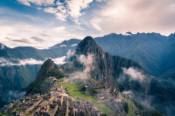 Your view from Machu Picchu Mountain
