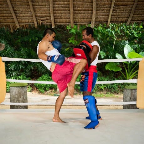 Work up a sweat with a private Muay Thai lesson
