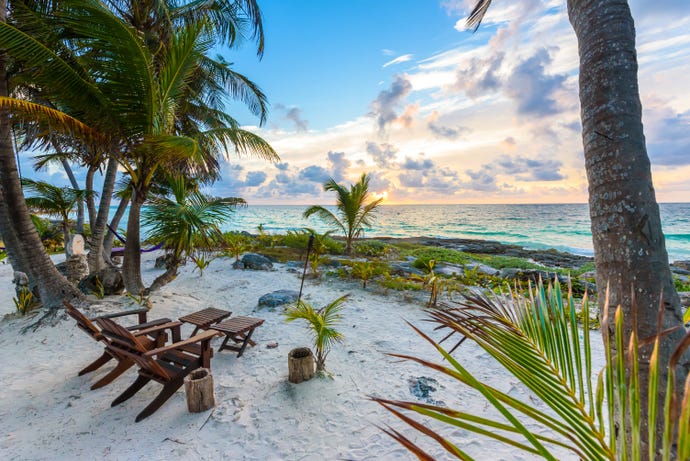 One last cocktail on the beach?