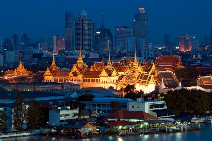 Bangkok - where old meets new
