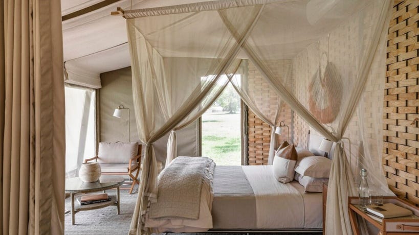 The rooms at Singita Sabora are second to none
