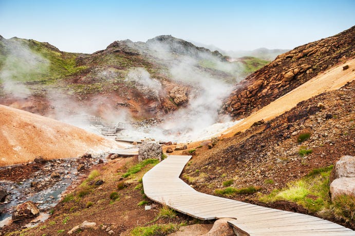 The Krýsuvík Geothermal Area
