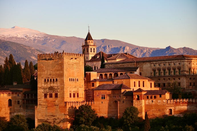 Welcome to Granada, home to the Alhambra.
