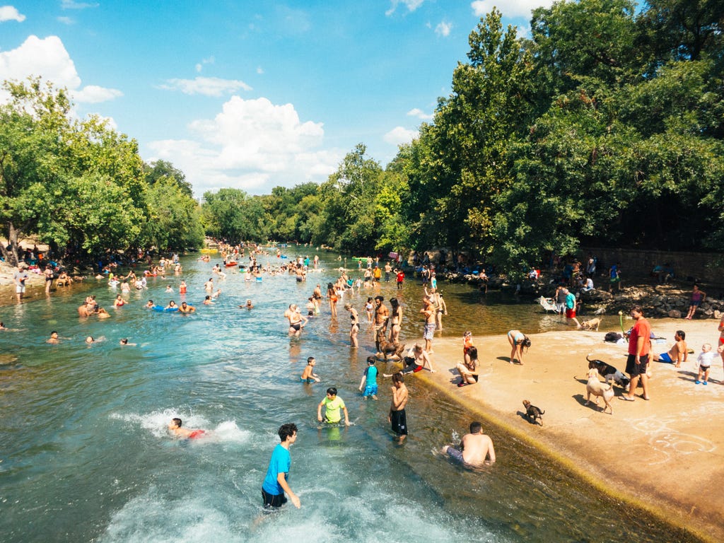 The City Limits of Austin, Texas