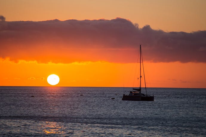 Beautiful sunsets over James Bay