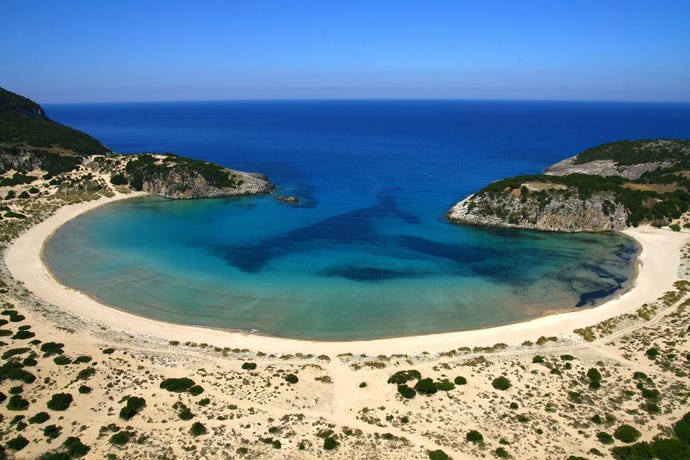 Voidokilia Beach
