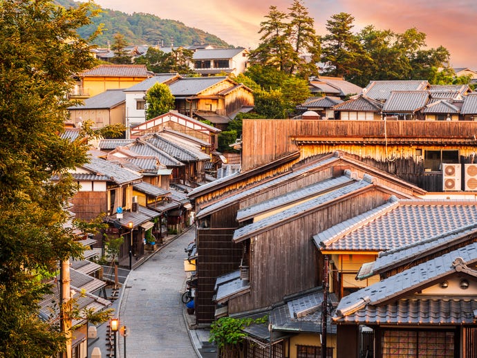 The Gion District of Kyoto
