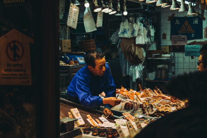 Nishiki Market Vendor