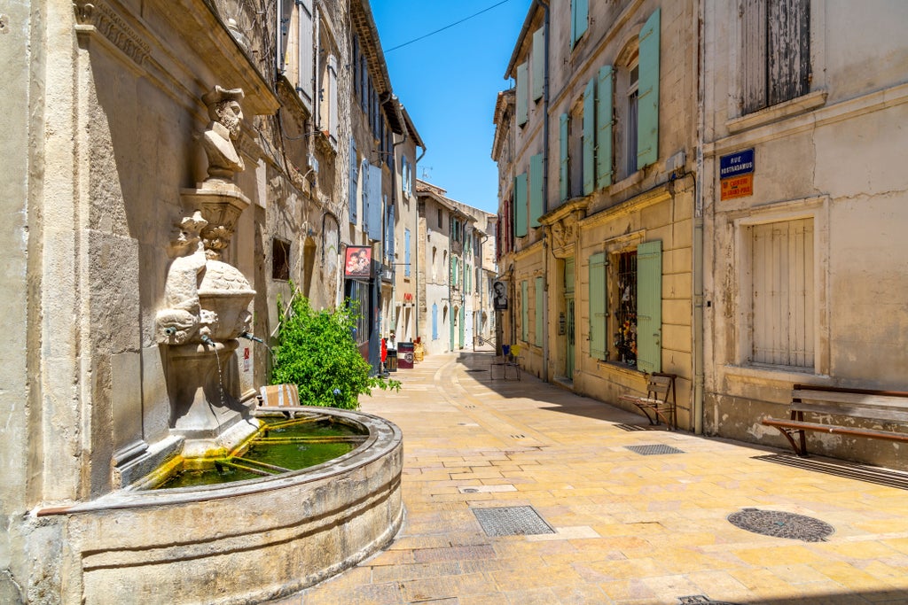 Lavender fields and sunflower-dotted landscapes of Provence, capturing Van Gogh's vibrant brushstrokes and golden sunlight across a luxurious, sweeping rural French countryside