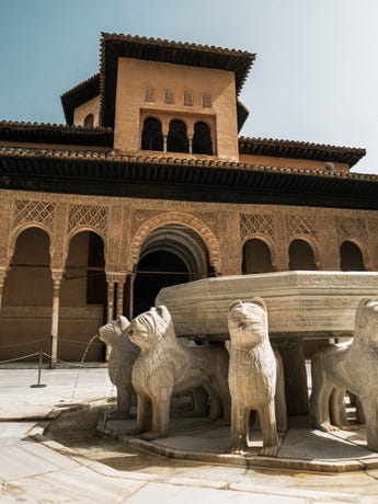 The Nasrid Palaces, the heart of the Alhambra.
