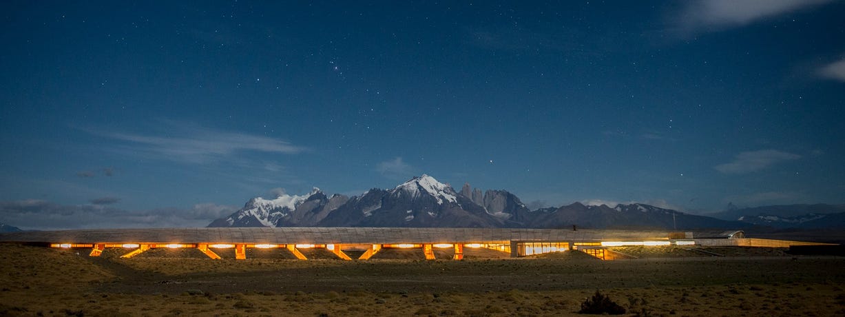 Tierra Patagonia's incredible location in Torres del Paine
