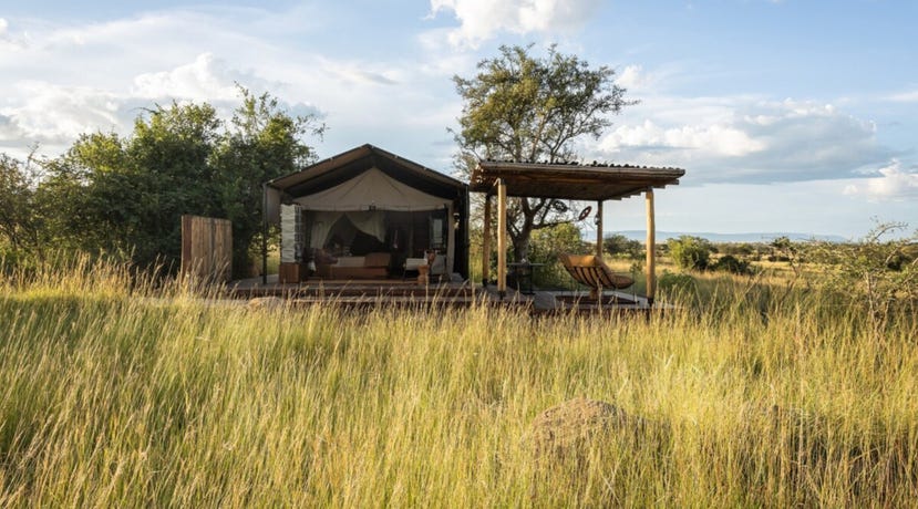 Your Luxury Tent at Singita Mara River
