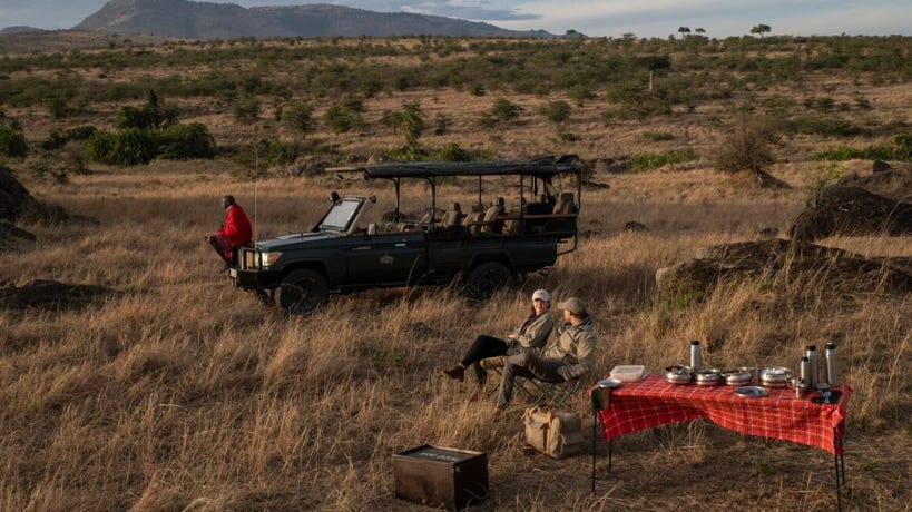 Experience some of the most epic game drives around the Maasai Mara
