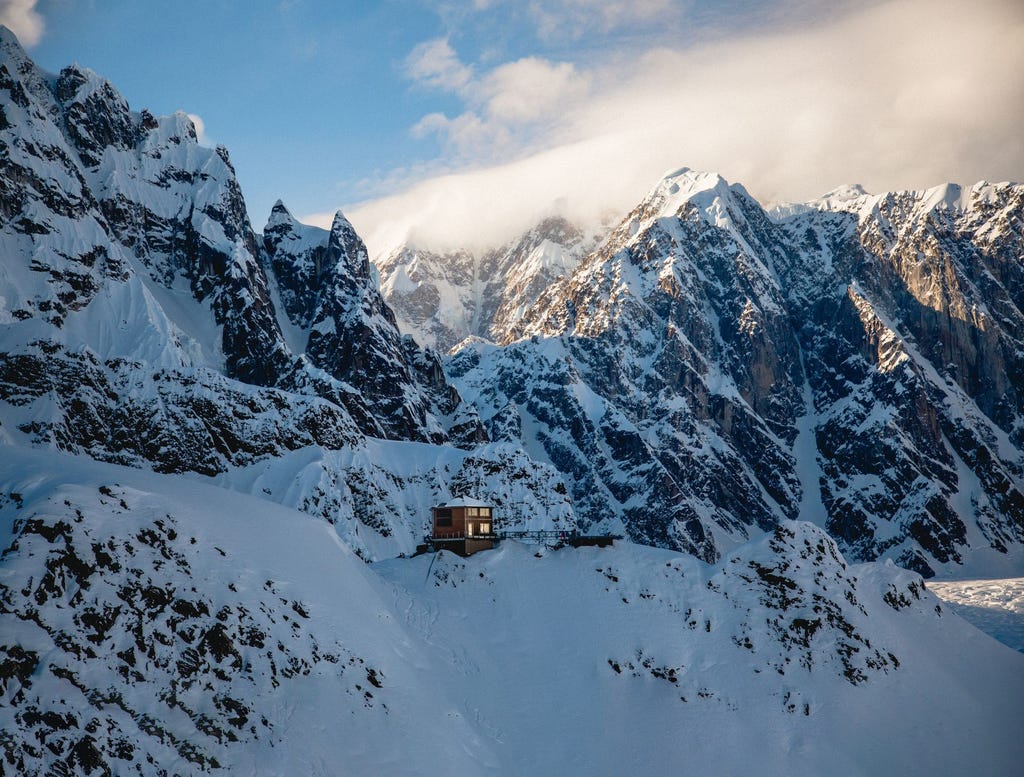 Escape to the Top of the Mountain in Alaska