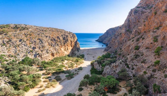 Agiofaraggo Gorge
