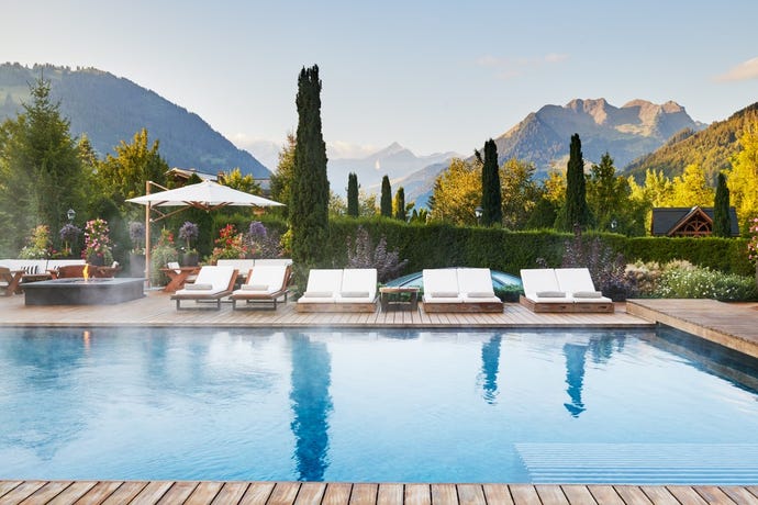 The spa draws its energy from the Alpine heart of the Bernese Oberland