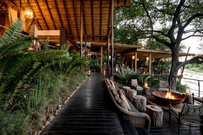 Singita Ebony's communal spaces
