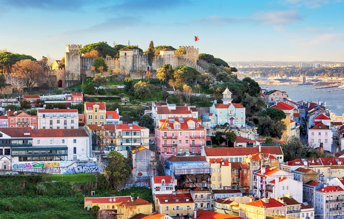 Castelo Sao Jorge in Lisbon