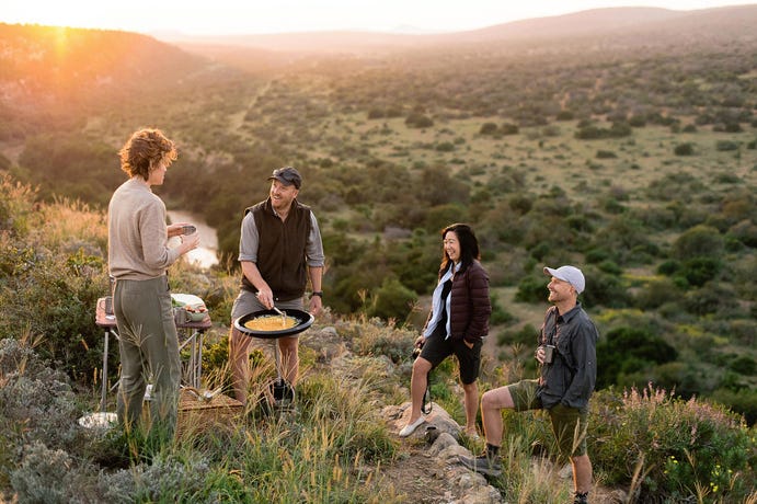 You'll not soon forget the coffee stops on your morning game drives or the sundowners in the evening!
