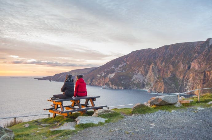 Expansive views at Sliabh Liag