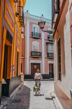 Enjoy the streets of Seville!
