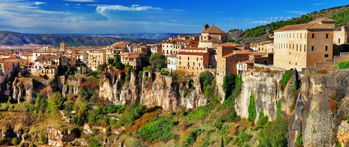 Cuenca overlooking the gorge
