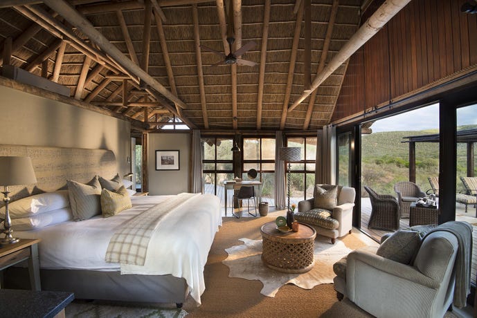 Your luxurious accommodations at Kwandwe
