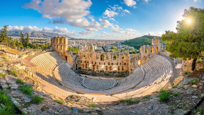 Odeon of Herodes concert venue
