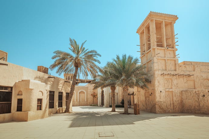 The Shindagha historic district
