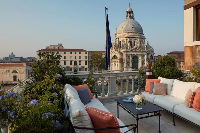 The private rooftop terrace of your suite
