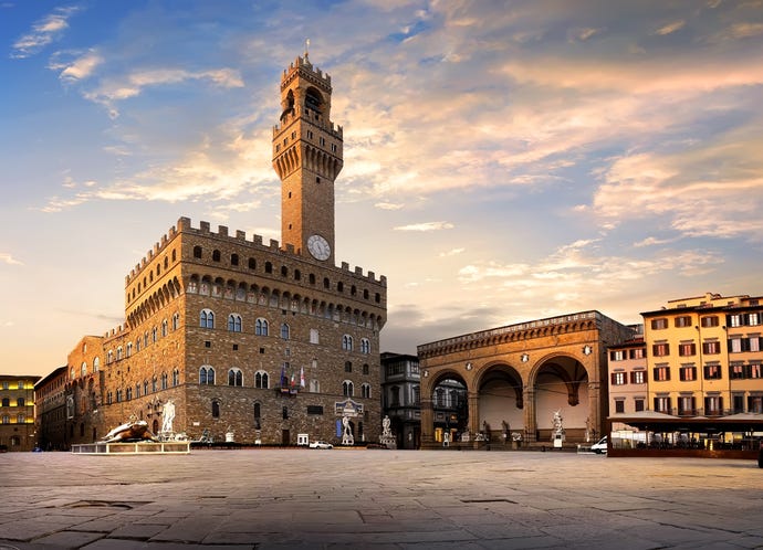 Piazza della Signoria in Florence
