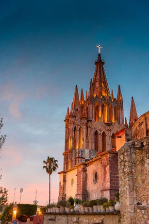 San Miguel de Allende by night
