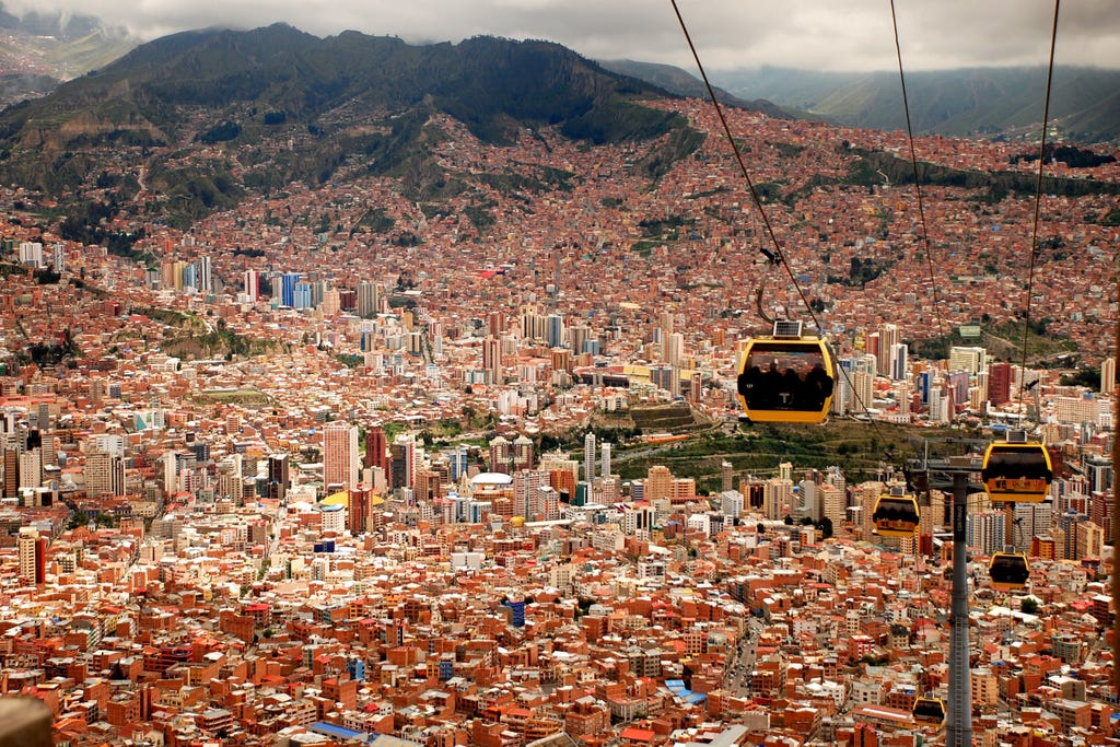 High Altitude and High Adrenaline, in La Paz, Bolivia