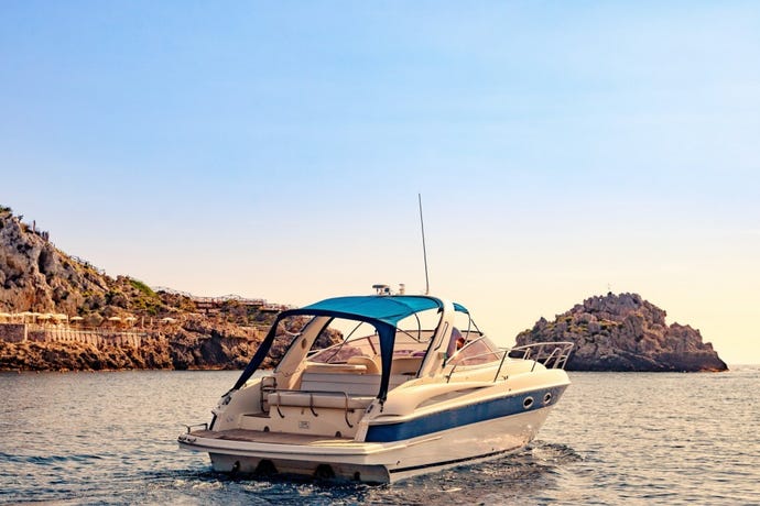 Boat day in Taormina
