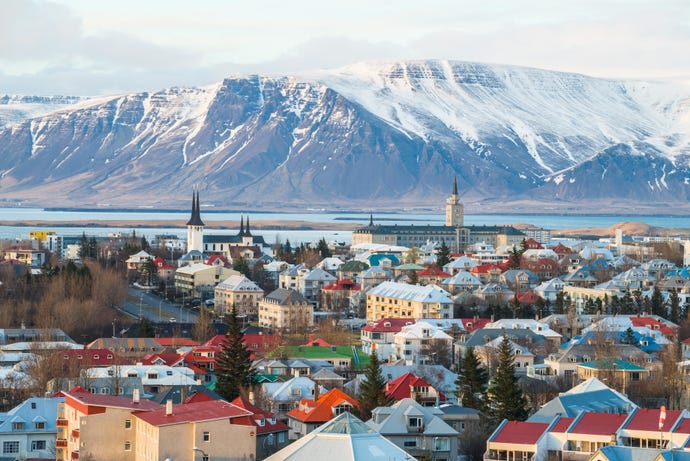 Reykjavik is the world's most northerly located capital
