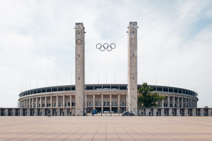 Olympiastadion, home of the 1936 Olympics
