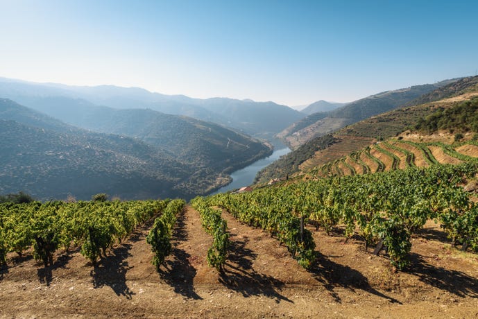 The sweeping views are some of the most scenic in Portugal 