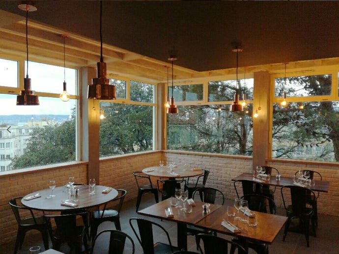 The dining room at Sepia