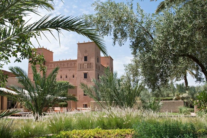 The traditional kasbah design provides the utmost intimacy at Dar Ahlam