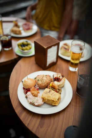 Tapas are the staple dish in Andalucia.
