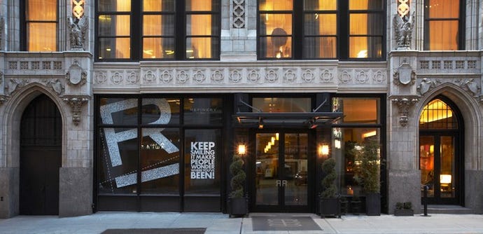 The Refinery Hotel, centrally located near Bryant Park
