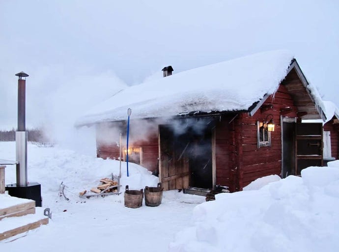 Lappish hut
