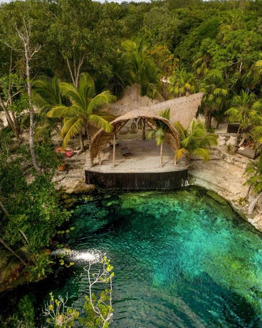 Cenote Vesica, the cenote you will visit
