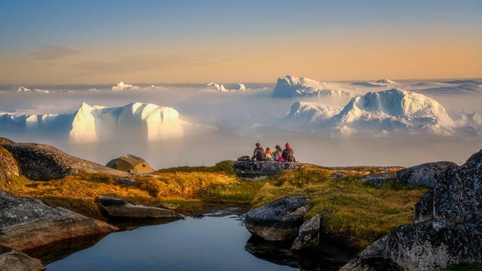 Another perspective on Disko Bay